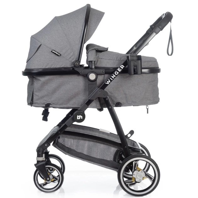 Коляска BabyHit Winger Light Grey трансформер (73556) - зображення 5