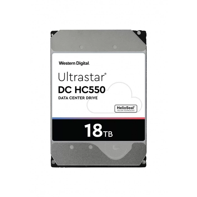 Жорсткий диск для сервера 3.5" 18TB WD (WUH721818AL5204) - изображение 1