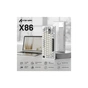 Клавиатура Attack Shark X86 RGB Wireless/Bluetooth/USB UA Starlight White (X86SW_AS) - уменьшенное изображение 2