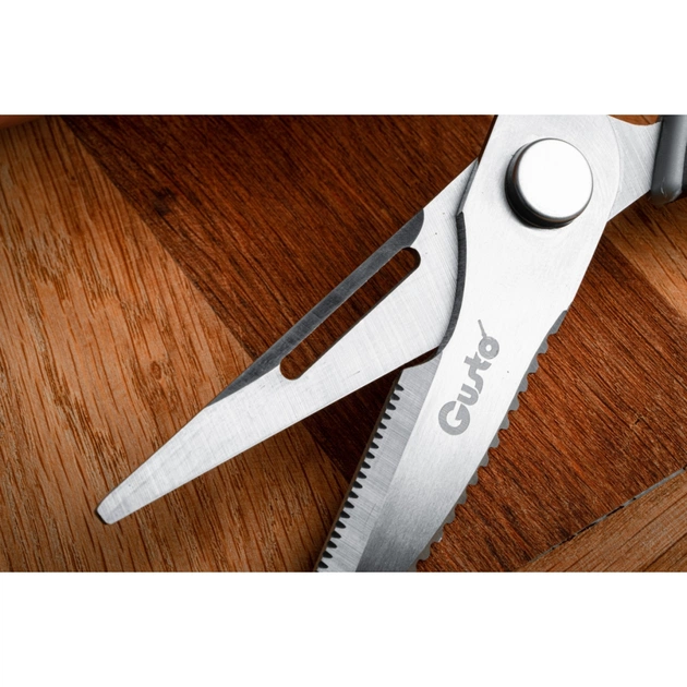 Кухонні ножиці Gusto 23 см Сіро-чорні (GT-6123) - picture 4