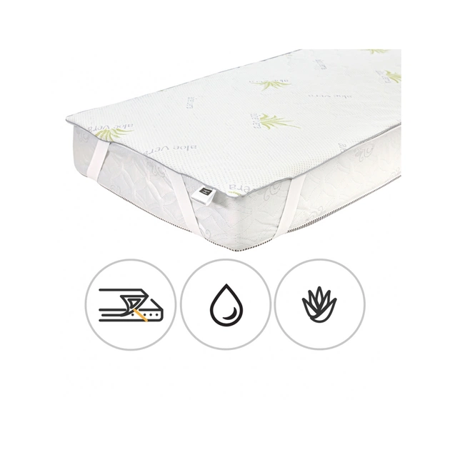 Наматрацник MirSon №1048 Alberto Тенцель (Modal) Aloe Vera 160х200 см (2200001508422) - зображення 1