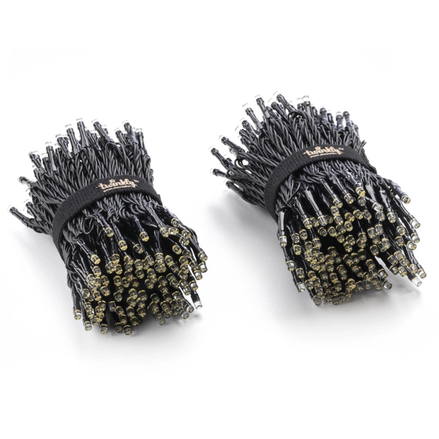 Гірлянда Twinkly Smart LED Strings AWW 400, BT+WiFi, Gen II, IP44, кабель чор (TWS400GOP-BEU) - picture 5