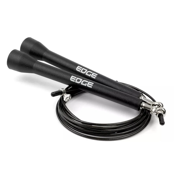 Скакалка EDGE Premium Rope ESK-5 швидкісна 3м Чорна (ESK-5 BLACK) - picture 4