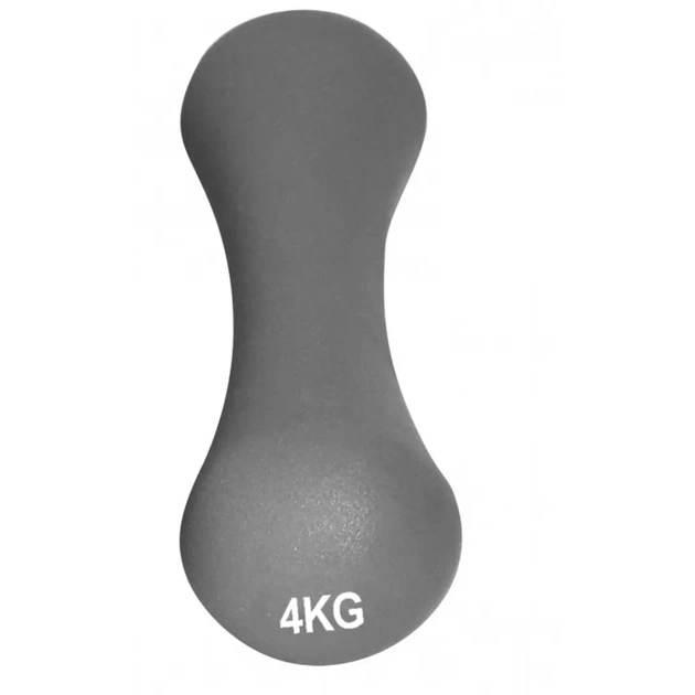 Гантель PowerPlay 4126 Spartacus 4 кг Сіра (PP_4126_4kg) - изображение 3