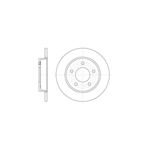 Гальмівний диск REMSA 6906.00 зображення 1