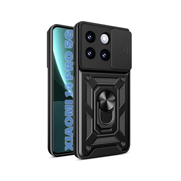 Чохол до мобільного телефона BeCover Military Xiaomi 14 Pro 5G Black (711161) - зображення 1