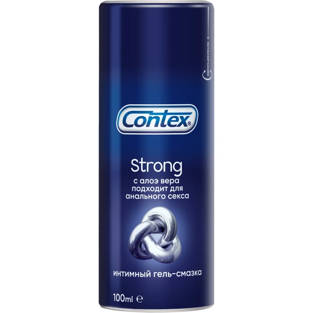 Інтимний гель-змазка Contex Strong для анального сексу (лубрикант) 100 мл (5060040304099) - picture 1