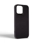 Чохол до мобільного телефона Harder Carbon Pattern Apple iPhone 15 Pro Max Black (ARM76778) - уменьшенное изображение 2