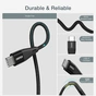 Кабель Choetech USB Type-C - USB Type-C (M/M) 100W, 1 м Black (XCC-1008) - уменьшенное изображение 5