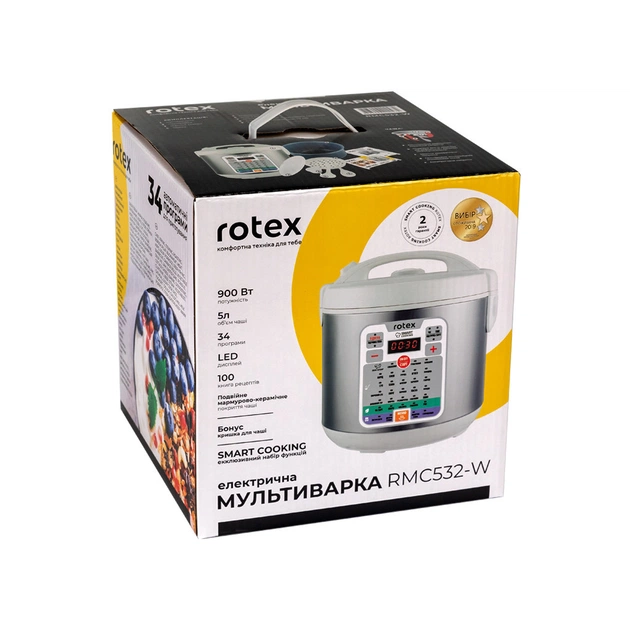 Мультиварка Rotex RMC 532-W (RMC532-W) - picture 8