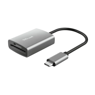 Зчитувач флеш-карт Trust DALYX FAST USB-C ALUMINIUM (24136_TRUST) изображение 1