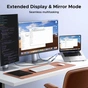 Кабель мультимедийный DisplayPort M to HDMI M 4K60Hz 18Gbps HDR10 3D Ugreen (95418) - уменьшенное изображение 7