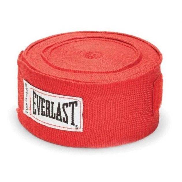 Бинт для спорту Everlast Pro Style Hand Wraps 180 х 2 червоний Уні 180 (457,2см) (723771-71-4) - picture 1