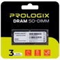 Модуль пам'яті для ноутбука SoDIMM DDR3 4GB 1600 MHz Prologix (PRO4GB1600D3S) - зменшене зображення 4