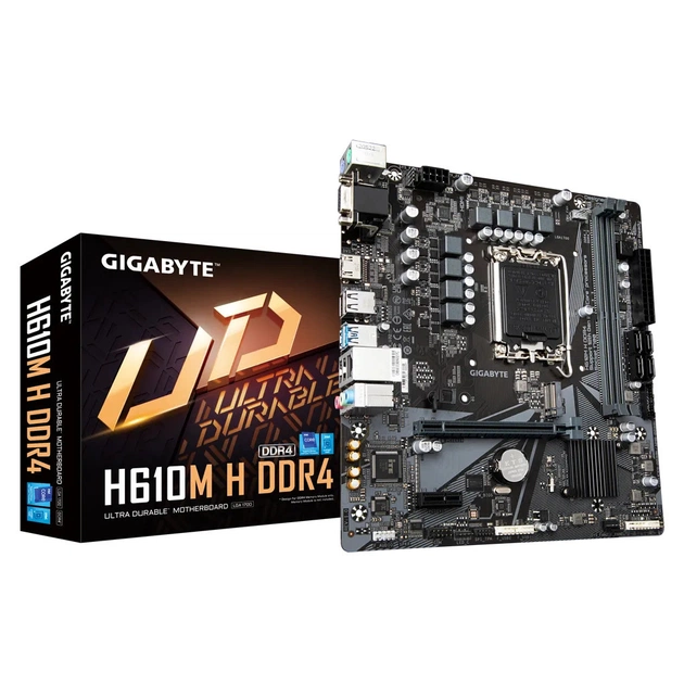 Материнська плата GIGABYTE H610M H DDR4 - зображення 1