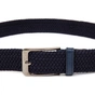 Ремінь Vintage Текстильний чоловічий Темно-синій (20526) - зменшене зображення 6
