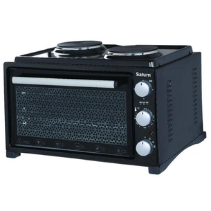 Електропіч Saturn ST-EC10703 Black зображення 1