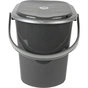 Відро-туалет Алеана Граніт/сірий 22 л (алн 171096/граніт/сіре) - уменьшенное изображение 3