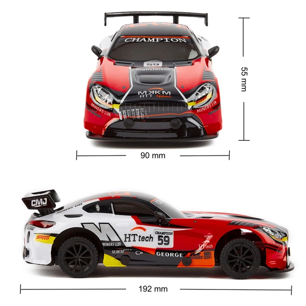 Радіокерована іграшка KS Drive Road Rebels 1:24, червоний (16599OB) - picture 6