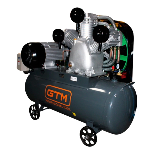 Компресор GTM 300л, 2800/2000л/хв, 15кВт, 10бар, 380В, 3 циліндри V-под. (KCJ3120-300L) - picture 1