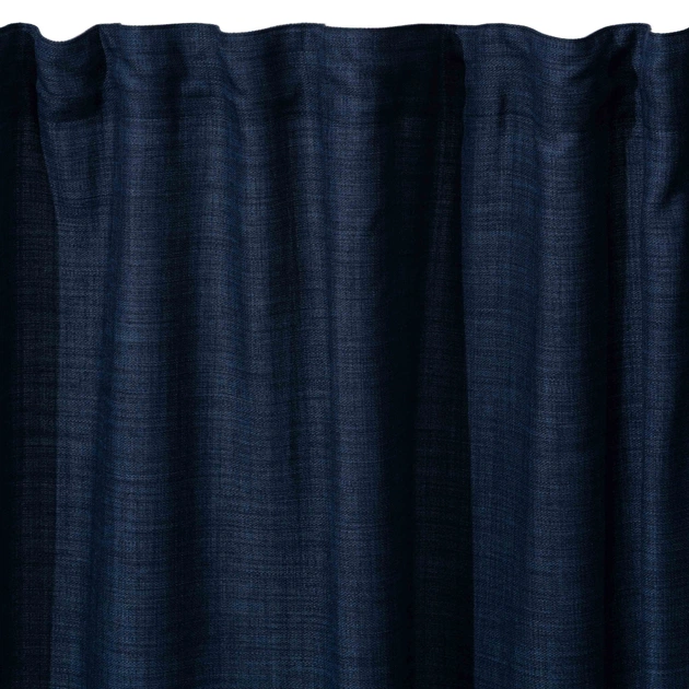 Штора Ardesto рогожка 100% поліестер, 150х270 см синій темний (ART1020NA) - picture 3