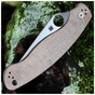 Ніж Spyderco Military 2 CPM Cru-Wear Micarta Brown (C36MPCW2) - зменшене зображення 9