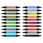 Художній маркер Faber-Castell двосторонніх Pitt Artist Pen Dual Marker, 20 кольорів (32418) - зменшене зображення 4