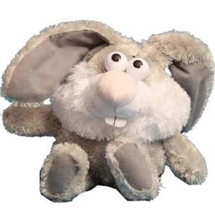 М'яка іграшка Chericole Кролик, який качається та сміється (180) зображення 1