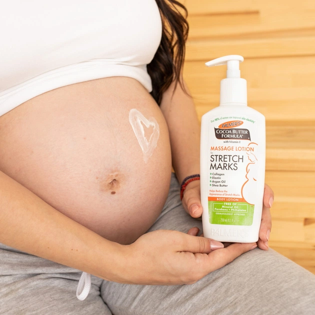 Косметика для мам Palmer's лосьйон від розтяжок з олією какао і вітаміном Е, 250 мл (4031N) - picture 3