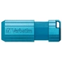 USB флеш накопичувач Verbatim 16GB PinStripe Blue USB 2.0 (49068) - зменшене зображення 1