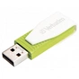USB флеш накопичувач Verbatim 32GB Store 'n' Go Pin Swive Green USB 2.0 (049815) - зменшене зображення 3