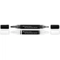 Набор маркеров Faber-Castell акриловый двусторонний Black Edition Shake & Paint Acrylic Marker, 2 цвета черный+белый (33104) - уменьшенное изображение 3