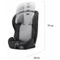 Автокрісло Kinderkraft Safety Fix Black/Gray (KKFSAFEBLGR000) (5902533909643) - зменшене зображення 9