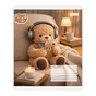 Зошит 1 вересня Bear stories А5 24 аркушів клітинка (768974) - зменшене зображення 2