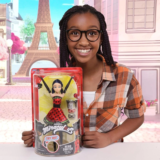 Кукла Miraculous интерактивная Леди Баг и Супер-Кот Дизайнерское перевоплощение (50414) - изображение 5
