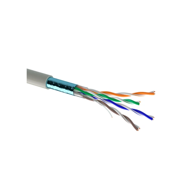 Кабель сетевой OK-Net FTP 305м cat.5e (F/UTP-cat.5E) (КПВЭ-ВП (200) 4*2*0,51) - изображение 1
