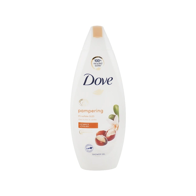 Гель для душу Dove Олія ши та пряна ваніль 250 мл (8712561609364) - изображение 1
