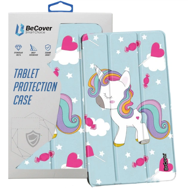 Чохол до планшета BeCover Smart Case Lenovo Tab M10 Plus TB-125F (3rd Gen)/K10 Pro TB-226 10.61" Unicorn (708320) - зображення 1