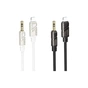 Кабель мультимедійний Lightning to 3.5mm M 1.0m black BOROFONE (6941991117749) - зменшене зображення 2