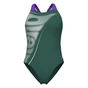 Купальник Arena Bright Glare Swimsuit V Back 008930-690 зелений 44 (3468337533696) - зменшене зображення 3