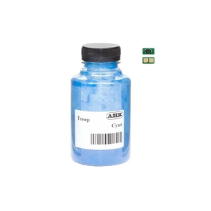 Тонер Canon iRUNNER C3326I, C-EXV65 300г 11K Cyan chip АНК (50000534) зображення 1