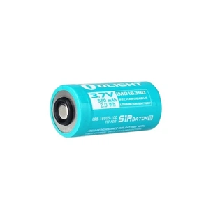 Акумулятор Olight IMR16340 (СR123) 550mAh Li-ion (ORB-16C05-10C) зображення 1
