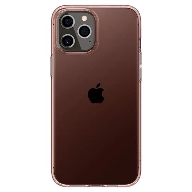 Чехол-накладка Spigen Crystal Flex для Apple iPhone 12/12 Pro Rose Crystal (ACS01518) - изображение 1
