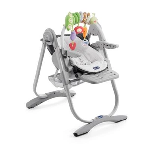 Стілець для годування Chicco Polly Magic Dark Grey (79152.40) зображення 1