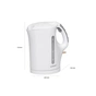 Електрочайник Bomann WK 5011 CB white (WK5011CB white) - зменшене зображення 2