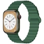 Ремінець до смарт-годинника Drobak Silicone Magnetic Link для Apple Watch All Series Ultra 2 49/45/44/42mm Army Green (898926) - зменшене зображення 1