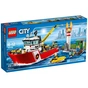 Конструктор LEGO City Fire Пожежний катер (60109) - зменшене зображення 1