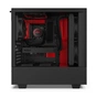 Корпус NZXT H510 Black/Red (CA-H510B-BR) - зменшене зображення 7