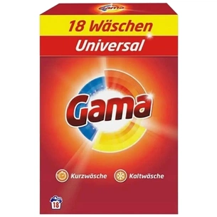 Пральний порошок Gama 3 in 1 Universal 1.08 кг (8435495837633) зображення 1