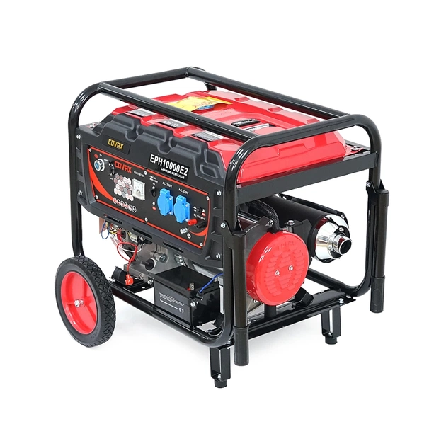 Генератор COVAX EPH10000E2, 7.0kW, 220V, 50Hz, DC12V, 18HP, електро стартер, 25L (EPH10000E2) - зображення 1